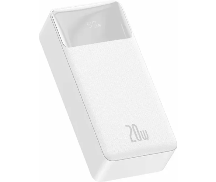 Фото - power bank Power Bank Baseus Bipow 20W 30000mAh (PPBD050402) белый