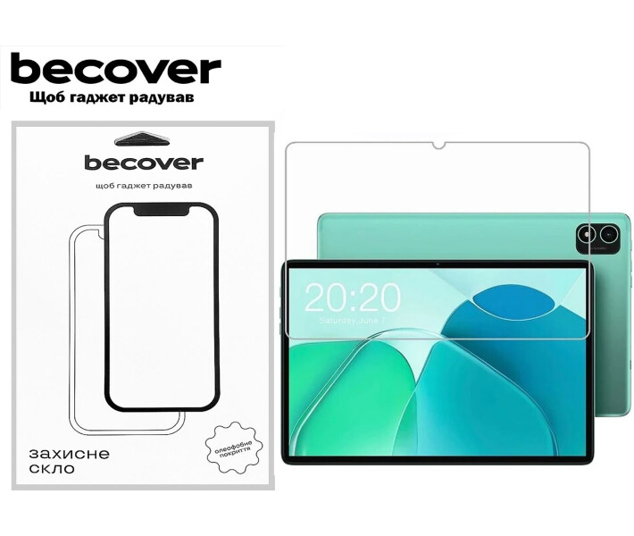 Фото - защитное стекло к планшету Защитное стекло BeCover для Teclast Tab P40S 10.1" (710041)