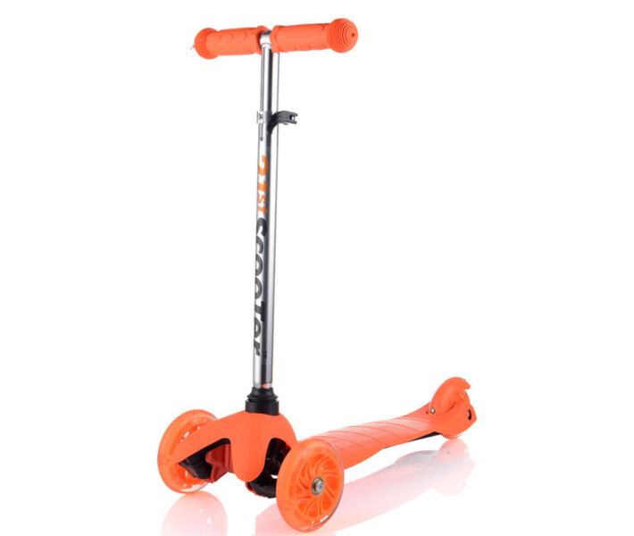 Фото - самоката Детский 3-х колесный самокат Scooter MG-02 Orange