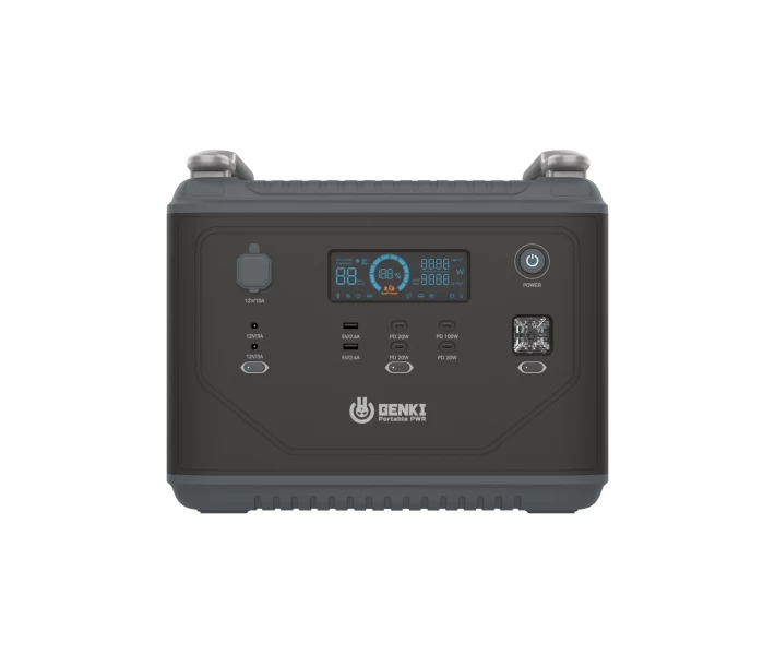 Фото - зарядную станцию Портативная зарядная станция GENKI GK-2000 (2000 W, LiFePO4) (un998)