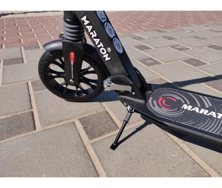 Фото - самоката Самокат Maraton GMC Disc (2020) + LED-фонарик Серый