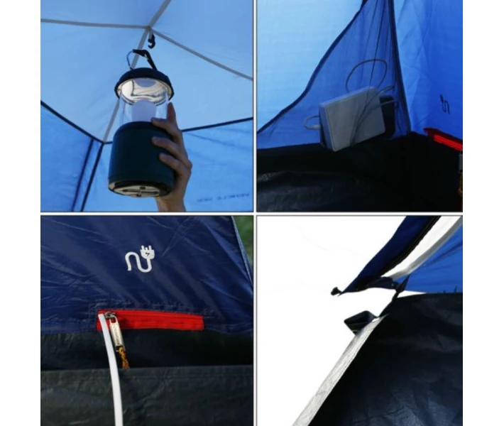 Фото - палатку Палатка KingCamp MEIFI PLUS(KT4083) BLUE/BEIGE