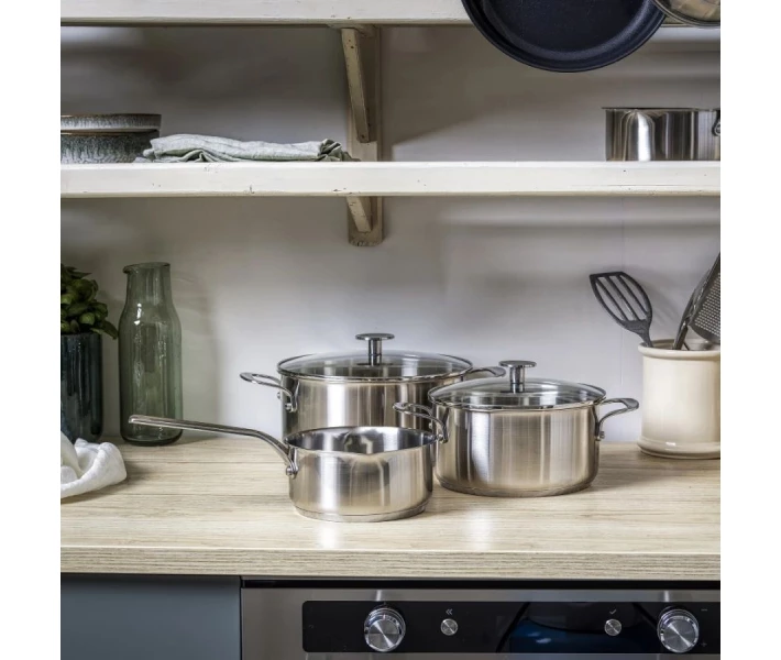 Фото - набор посуды Набор посуды KitchenAid, 5 предметов, 1,5/3,1/4,8 л (CC005088-001)