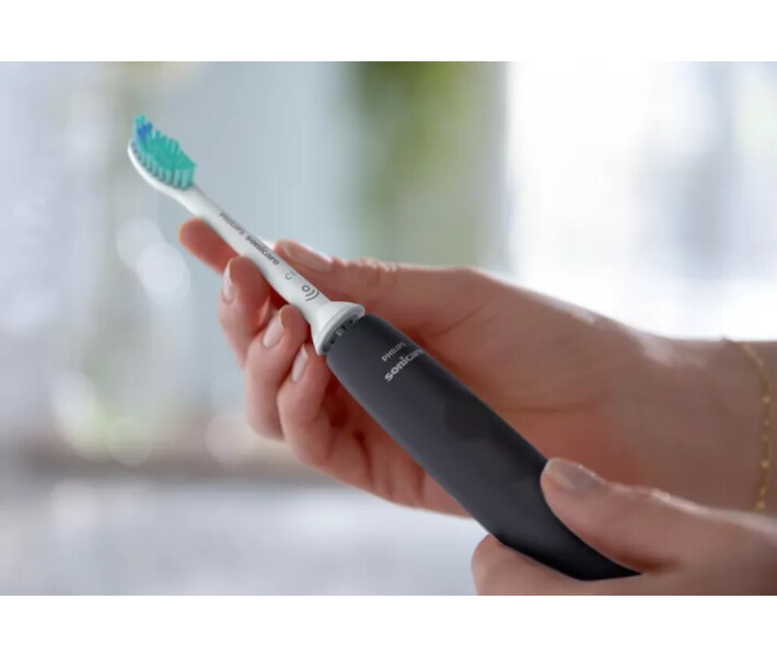 Фото - зубную щетку Электрическая зубная щетка Philips Sonicare HX3671/14 Gemini 3100