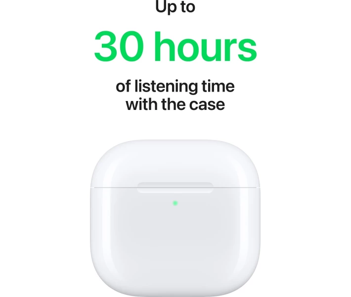 Фото - наушники Наушники Apple AirPods 4 with Active Noise Cancellation (MXP93ZE/A) White