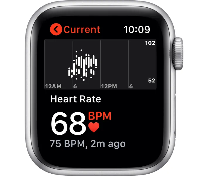 Смарт-часы Apple Watch Nike Series 5 GPS, 44mm Silver Aluminium
