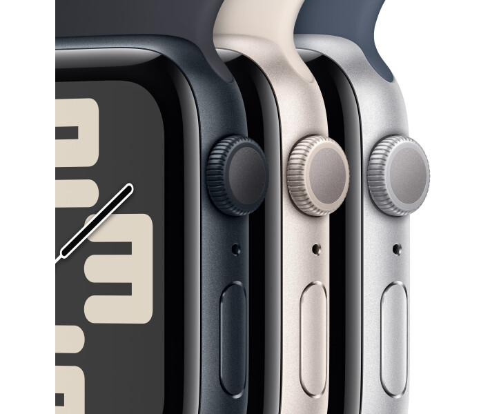 Фото - смарт-часы Смарт-часы Apple Watch SE GPS 40mm Starlight Aluminium Case with Starlight Sport Loop (MR9W3QP/A)