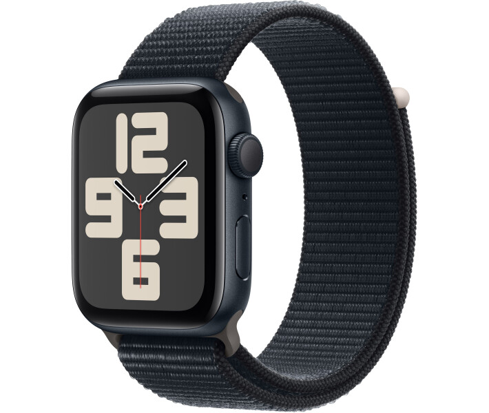 Фото - смарт-часы Смарт-часы Apple Watch SE GPS 44mm Midnight Aluminium Case with Midnight Sport Loop (MREA3QP/A)