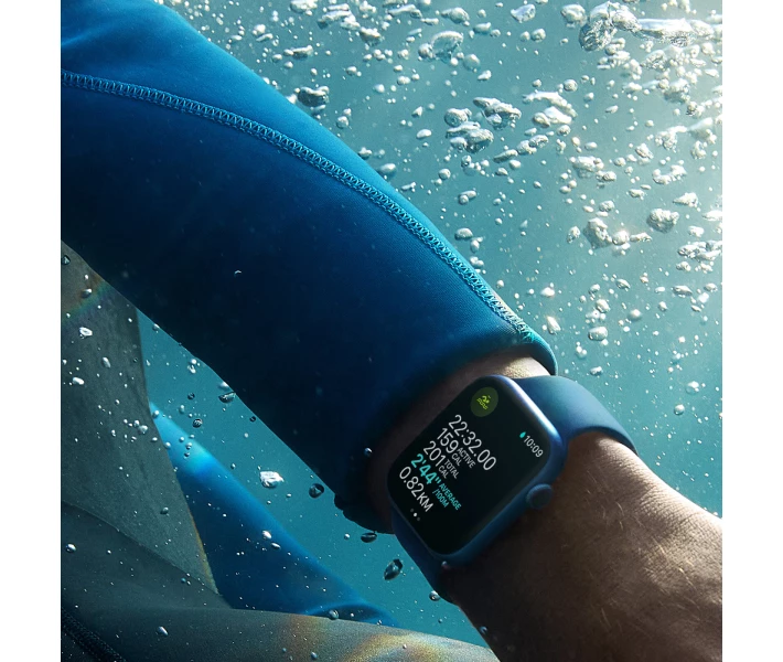 Фото - смарт-часы Смарт-часы Apple Watch Series 7 GPS 45mm (PRODUCT)RED Aluminium Case with (PRODUCT)RED Sport Band (MKN93)