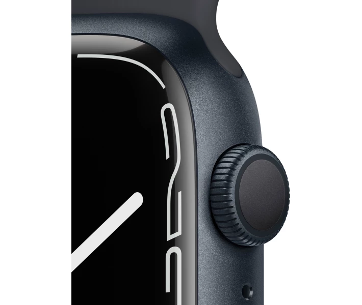 Фото - смарт-часы Смарт-часы Apple Watch Series 7 GPS 45mm Midnight Aluminium Case with Midnight Sport Band (MKN53)