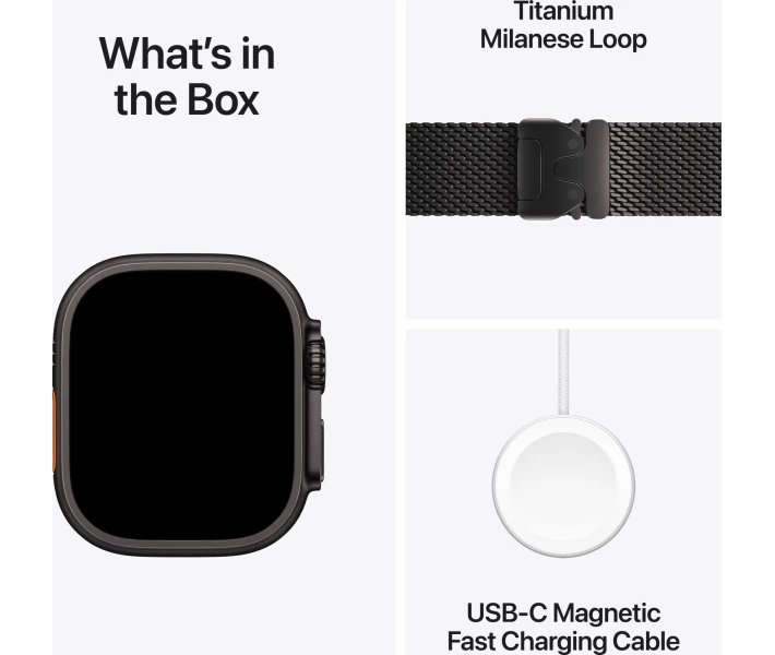 Фото - смарт-часы Apple Watch Ultra 2 GPS + Cellular 49mm Natural Titanium Case with Navy Ocean Band (MX4D3UL/A)