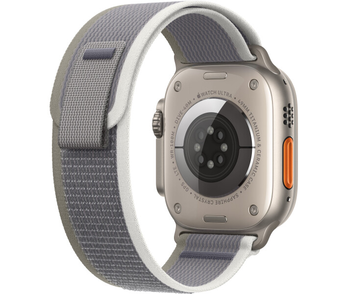Фото - смарт-часы Смарт-часы Apple Watch Ultra 2 GPS + Cellular, 49mm Titanium Case with Green/Grey Trail Loop - M/L (MRF43UL/A)