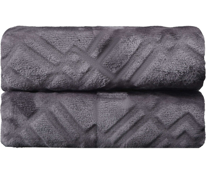 Фото - плед Плед Ardesto Embossed, 200х220см, серый, 100% полиэст (ART0304EB)