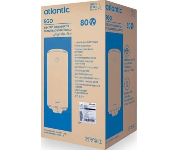 Фото - бойлер Водонагреватель Atlantic Opro Ego VM 080 D400S (1200W)