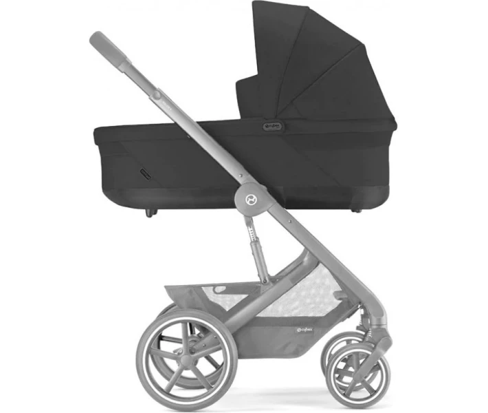 Фото - детскую коляску Коляска універсальна 2 в 1 Cybex Balios S Lux BLK Moon Black (524001171/522002619)