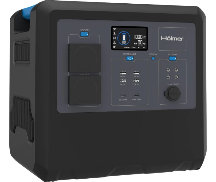 Фото - зарядную станцию Портативная зарядная станция Hölmer BCP2400 2400W/2560Wh/LiFePO4