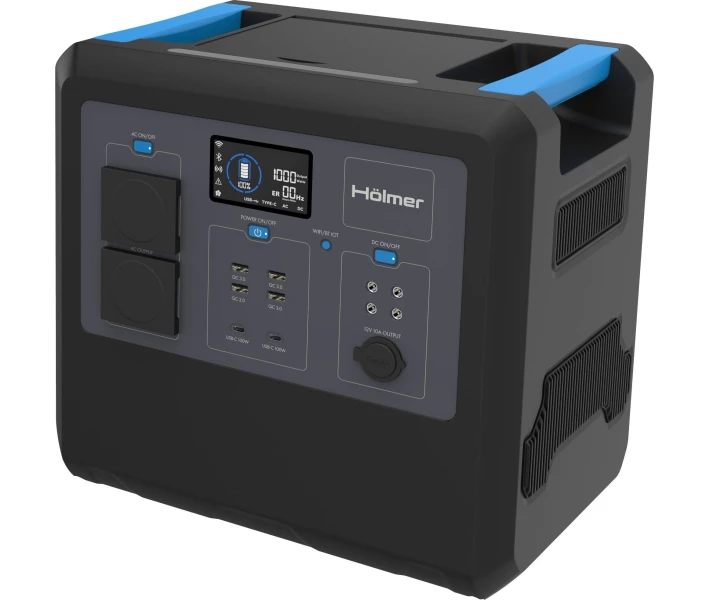 Фото - зарядную станцию Портативная зарядная станция Hölmer BCP2400 2400W/2560Wh/LiFePO4