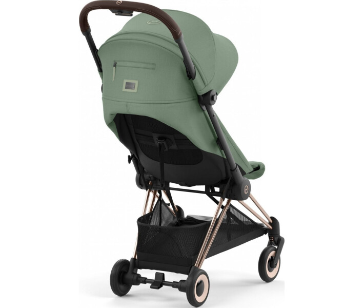 Фото - детскую коляску Коляска прогулочная Cybex Coya Rosegold Leaf Green (522004285)