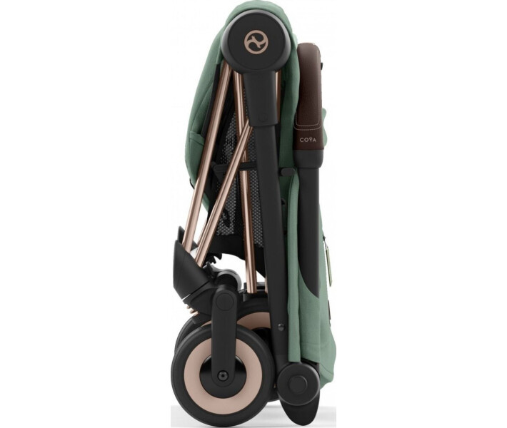 Фото - детскую коляску Коляска прогулочная Cybex Coya Rosegold Leaf Green (522004285)