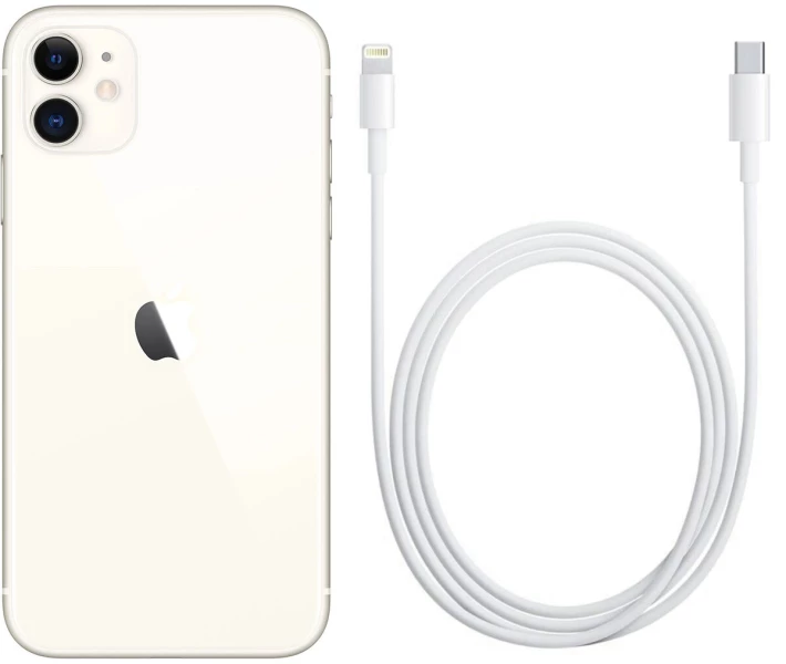 Фото - смартфон и мобильный телефон Apple iPhone 11 64GB White (MHDC3) Slim Box