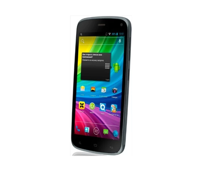 Фото - смартфон и мобильный телефон Fly IQ4410 Phoenix Blue Grey
