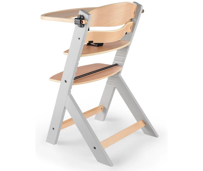 Фото - стульчик для кормления Стульчик для кормления Kinderkraft Enock Gray Wood (KKKENOCGRY0000)