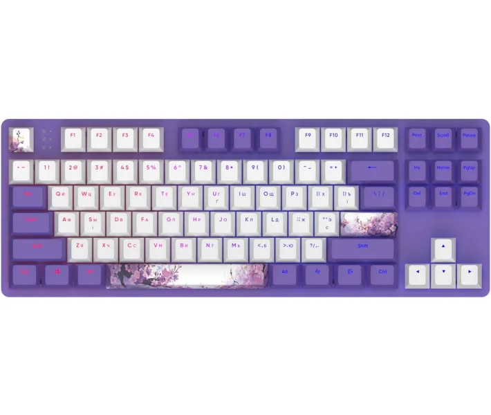 Клавиатура игровая Dark Project One 87 Violet Horizons ABS RGB