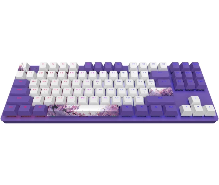 Клавиатура игровая Dark Project One 87 Violet Horizons ABS RGB