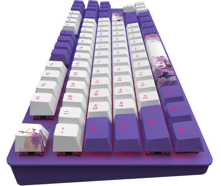 Клавиатура игровая Dark Project One 87 Violet Horizons ABS RGB