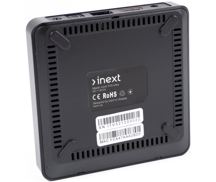 Фото - приставку Smart TV HD-медиаплеер INEXT TV5 Ultra