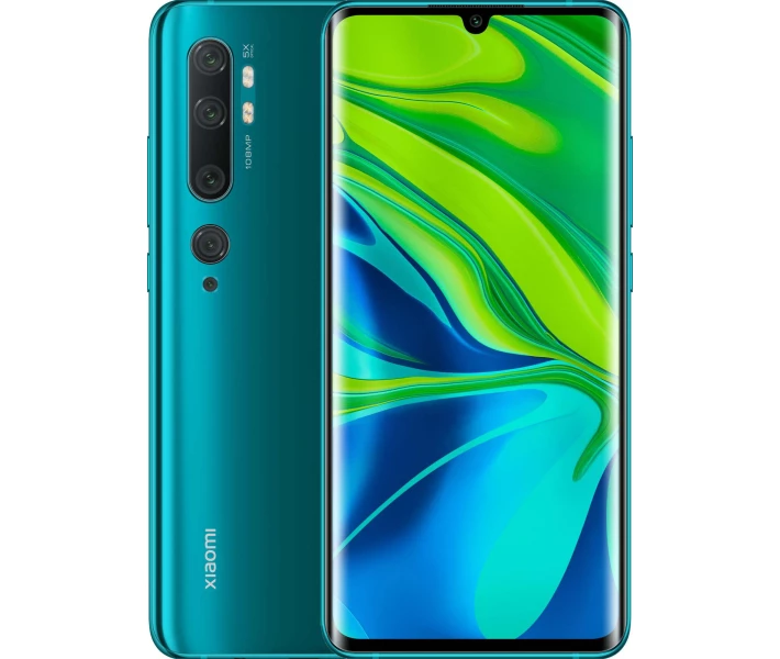 Xiaomi Mi Note 10 6/128GB Aurora Green купить в Киеве ☛ цены на
