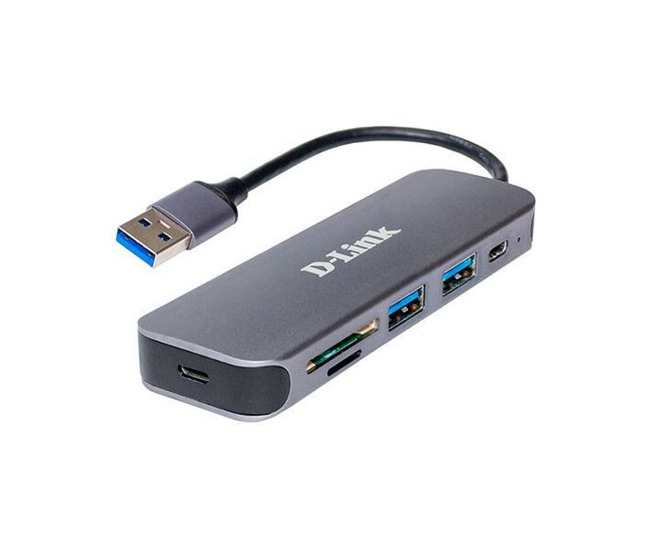 Фото - кардридер Концентратор USB3.0 Gen1 D-Link DUB-1325