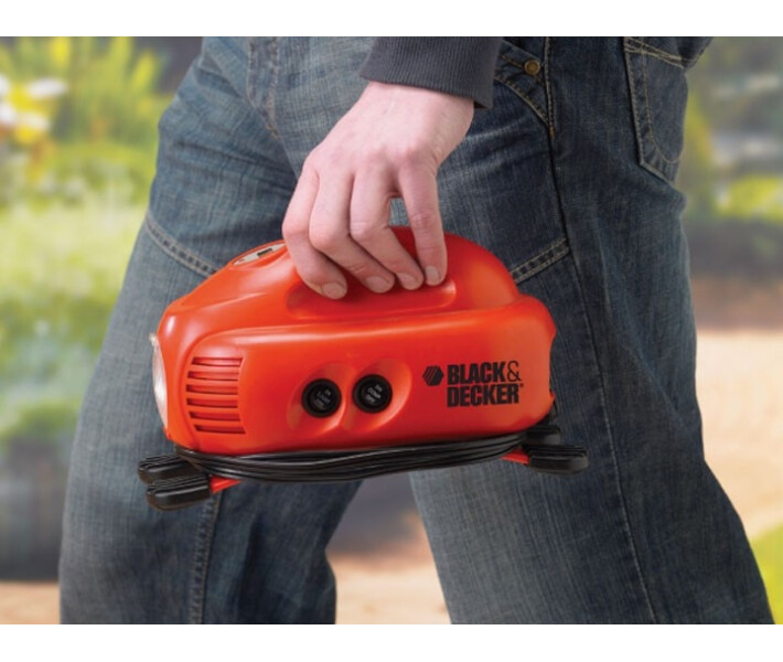 Фото - автокомпрессор Автокомпрессор Black&Decker ASI200