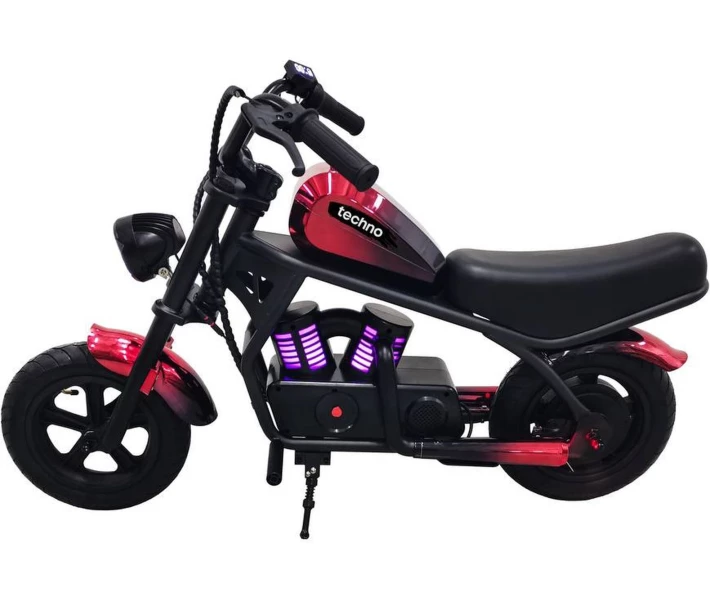 Фото - электромотоцикл Электомотоцикл детский 180 Вт techno ES-60.Red-Black