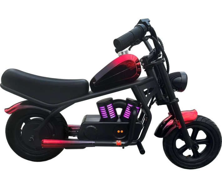 Фото - электромотоцикл Электомотоцикл детский 180 Вт techno ES-60.Red-Black