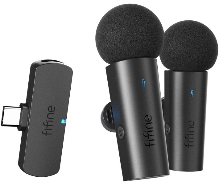 Фото - микрофон для караоке Петличный микрофон Fifine M8