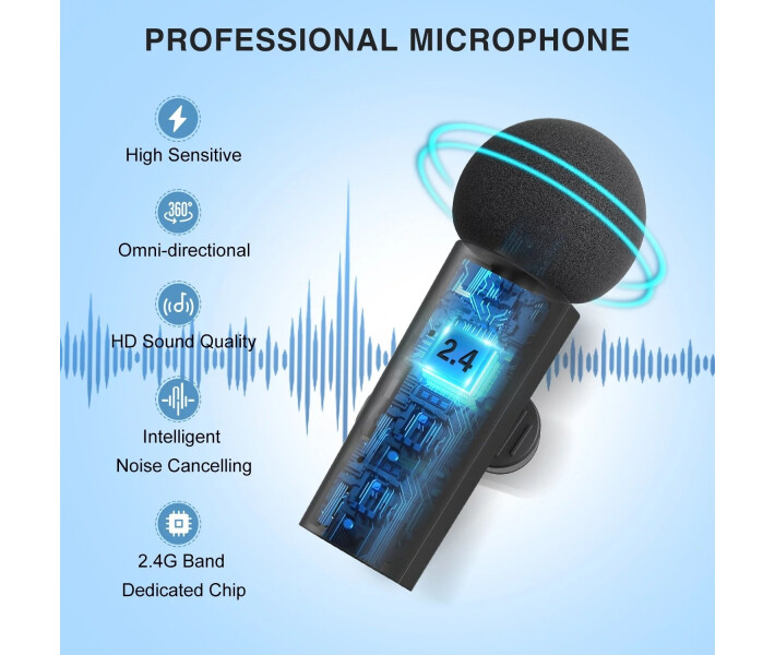 Фото - микрофон для караоке Петличный микрофон Fifine M8