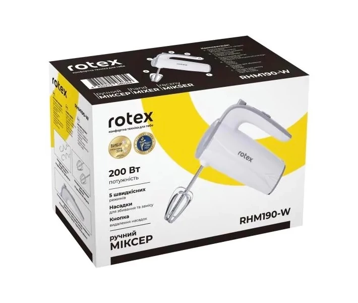 Фото - миксер Миксер Rotex RHM190-W