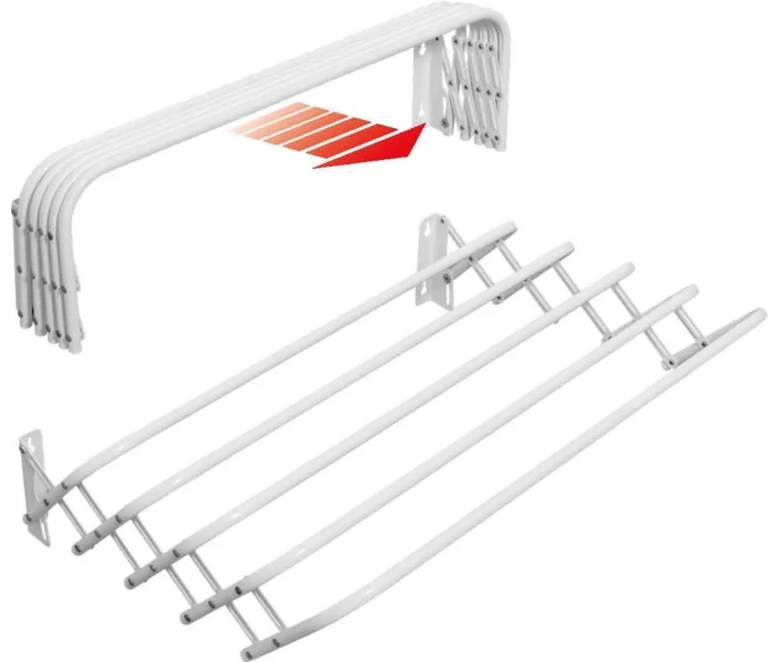 Фото - сушилку для белья Сушилка для белья настенная Casa Si Towel Flex 4 White (CS92195X10))DAS302384)