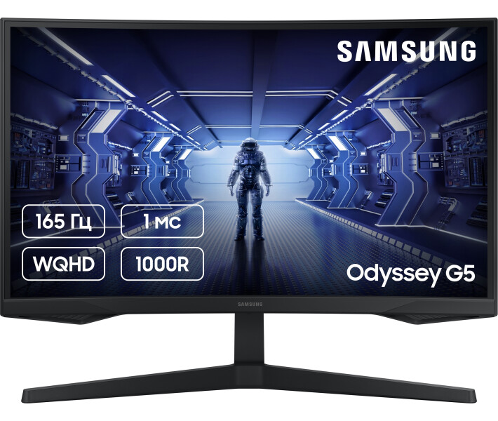 Фото - монитор Монитор игровой 27" Samsung ODYSSEY S27CG550 (LS27CG550EIXCI)       