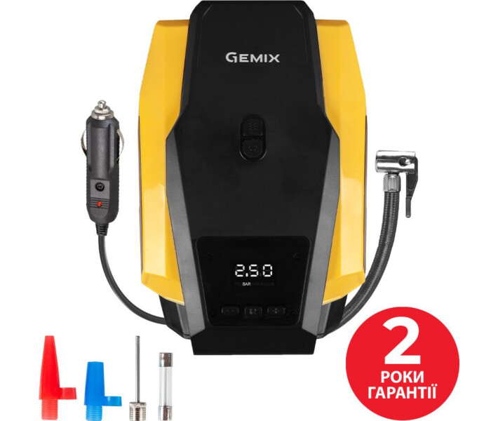 Фото - автокомпрессор Автокомпресор Model G black-yellow