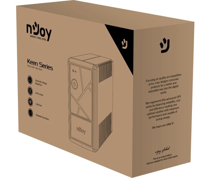 Фото - источник бесперебойного питания ИБП Njoy (Keen 800)