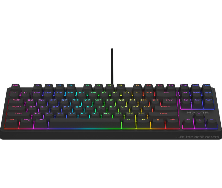 Фото - клавиатуру Клавиатура игровая HATOR Rockfall 2 Optica TKL black (HTK-730) black