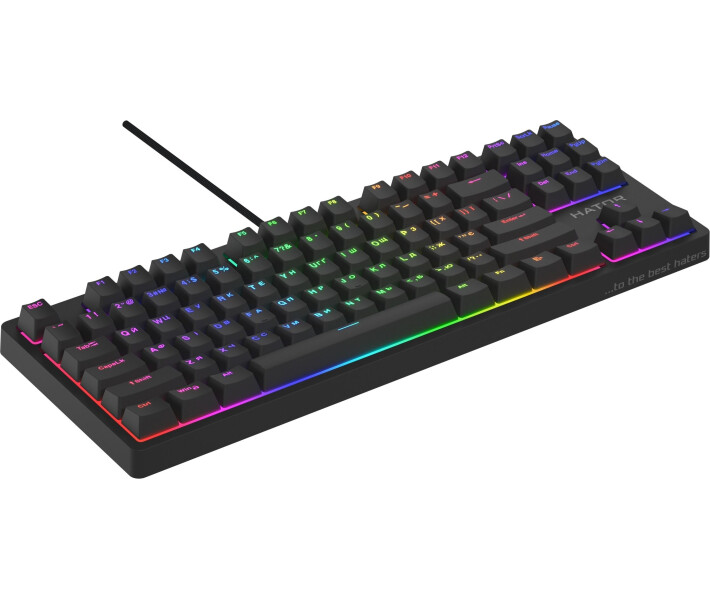 Фото - клавиатуру Клавиатура игровая HATOR Rockfall 2 Optica TKL black (HTK-730) black
