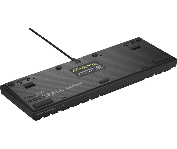Фото - клавиатуру Клавиатура игровая HATOR Rockfall 2 Optica TKL black (HTK-730) black