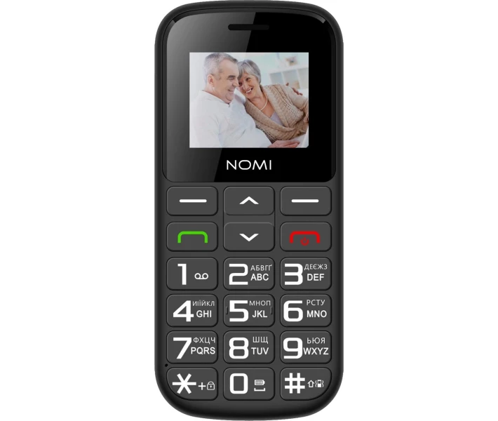 Фото - смартфон и мобильный телефон Мобильный телефон Nomi i1871 Black (черный)