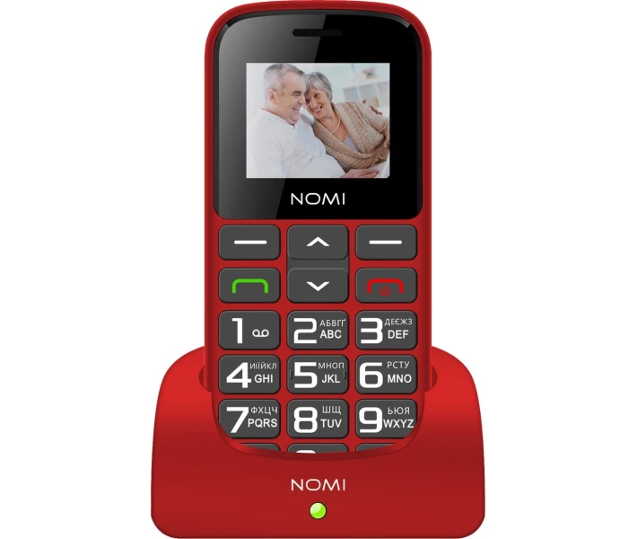 Фото - смартфон и мобильный телефон Мобильный телефон Nomi i1871 Red (красный)