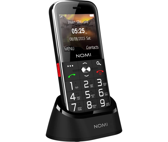 Фото - смартфон и мобильный телефон Мобильный телефон Nomi i220 Black (Черный)