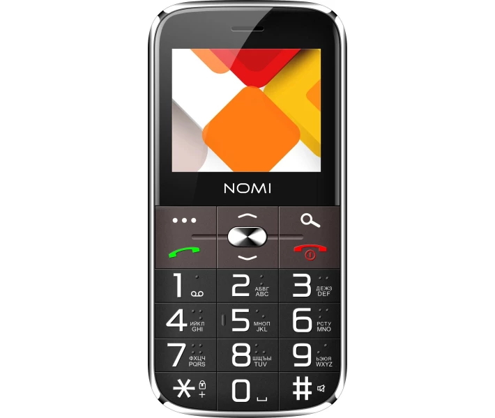Фото - смартфон и мобильный телефон Мобильный телефон Nomi i220 Black (Черный)