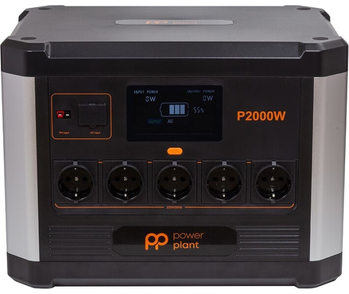 Фото - зарядную станцию Зарядная станция PowerPlant P2000W (PB930746)